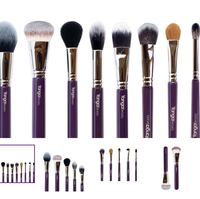 Lot pinceaux YANGA BEAUTY- 10 pcs 