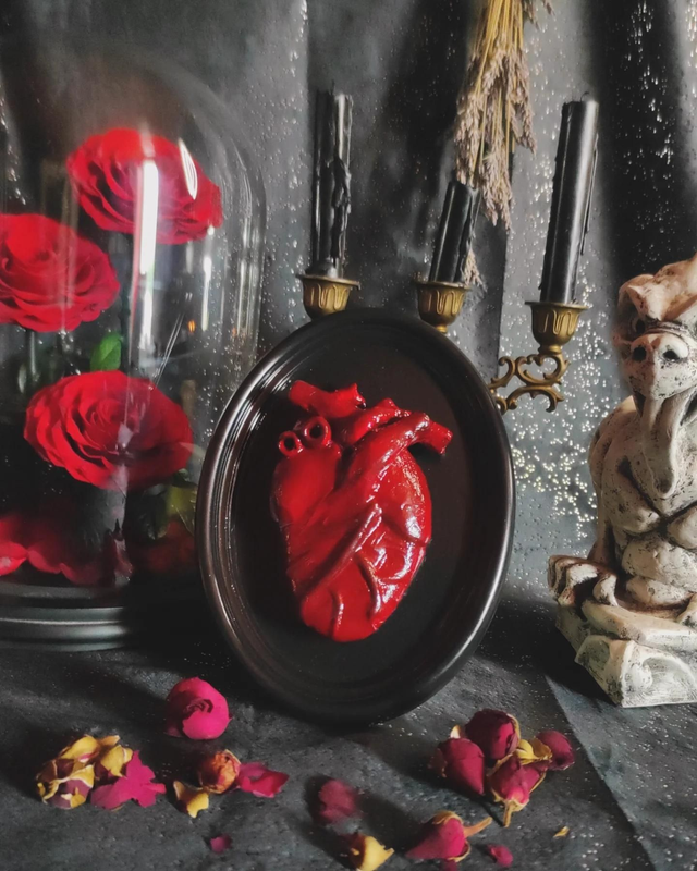 Cadre coeur éternel 