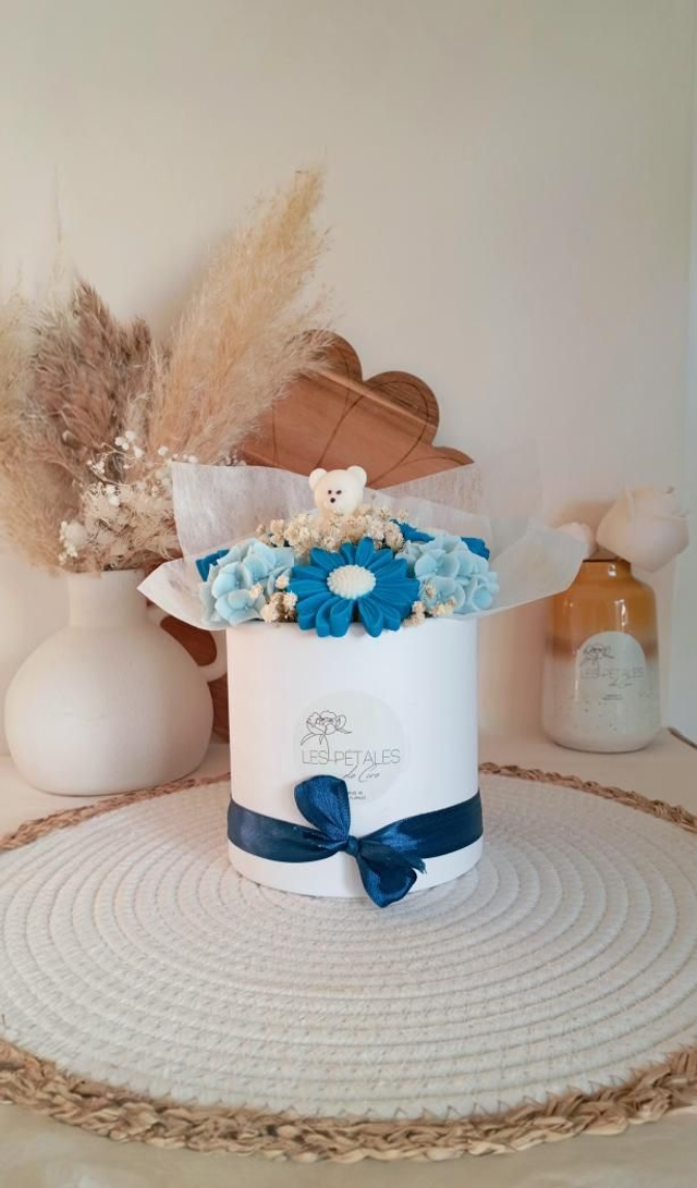 Bouquet Parfumé Bébé "Nuage d’Azur"
