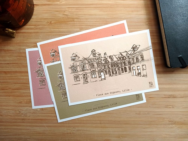 Carte Place aux Oignons - Lille