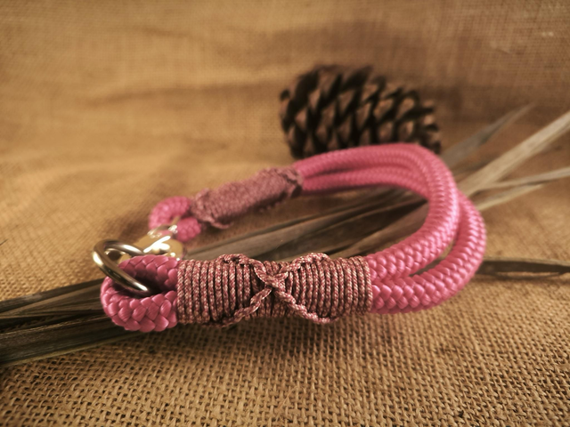 🩷 Collier “Rose &amp; Prune”