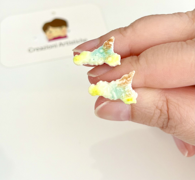 Orecchini Sicilia con Maioliche in rilievo