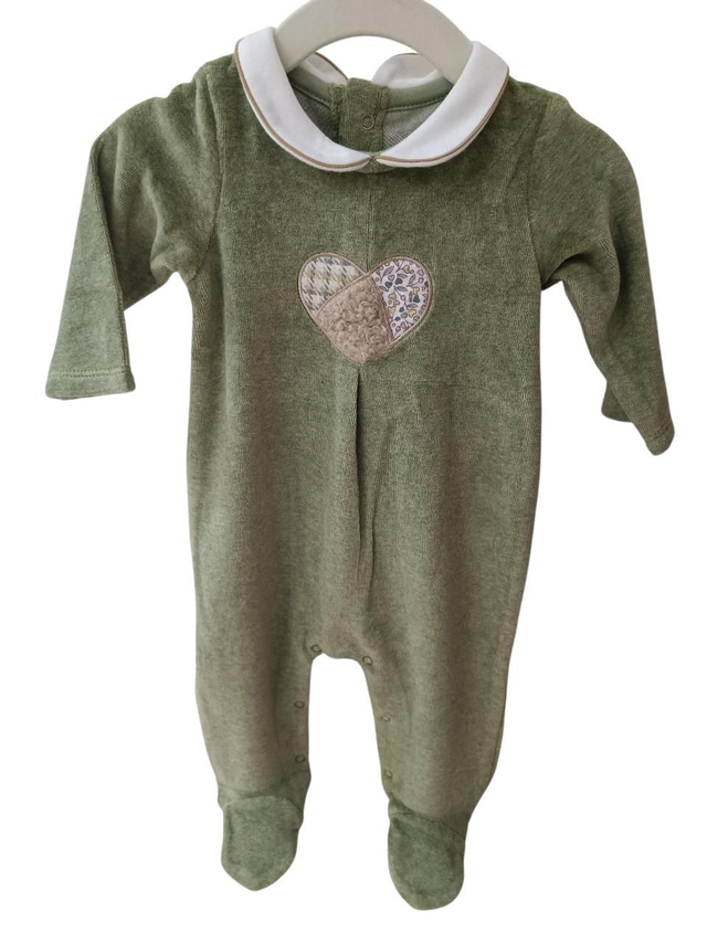 Pyjama velours vert