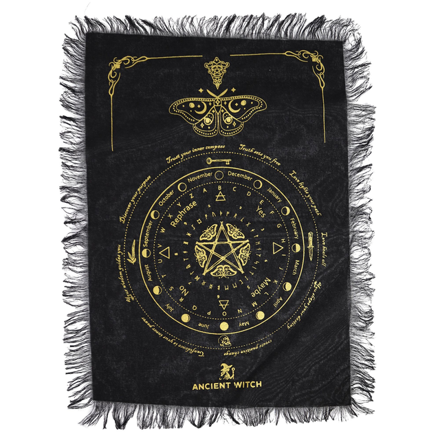 Pendulum Divination Cloth - Moth