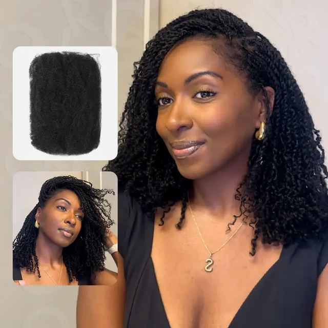 Box twists humaines (afro bulk)