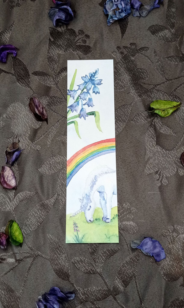 Marque-page – Licorne Arc-en-Ciel