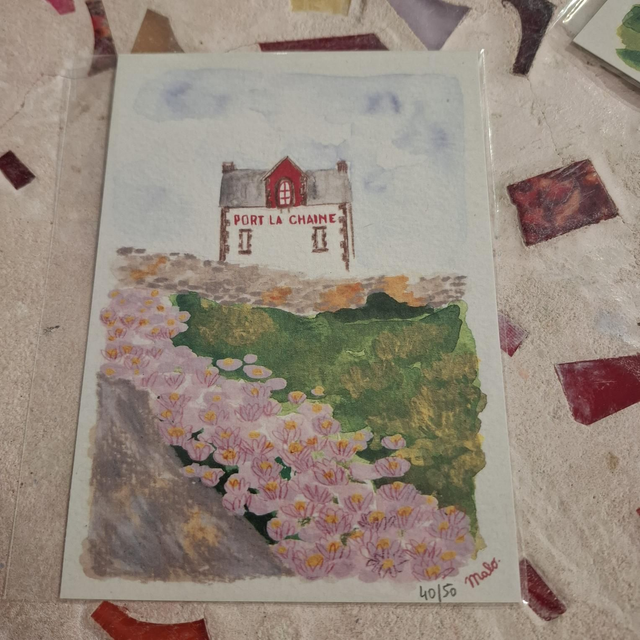 Mal10 carte Port la chaîne 