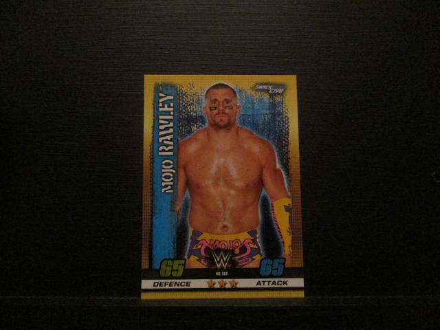 MoJo Rawley - Smackdown Live Slam Attax 10th Edition Original Trading Card #163
