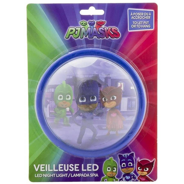 Veilleuse Push LED Pyjamasque