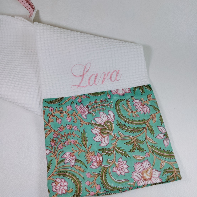 Serviette de toilette personnalisée modèle Alisha
