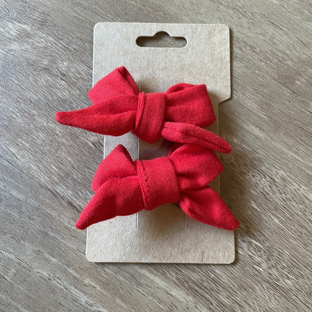 Barrette Éléonore rouge 