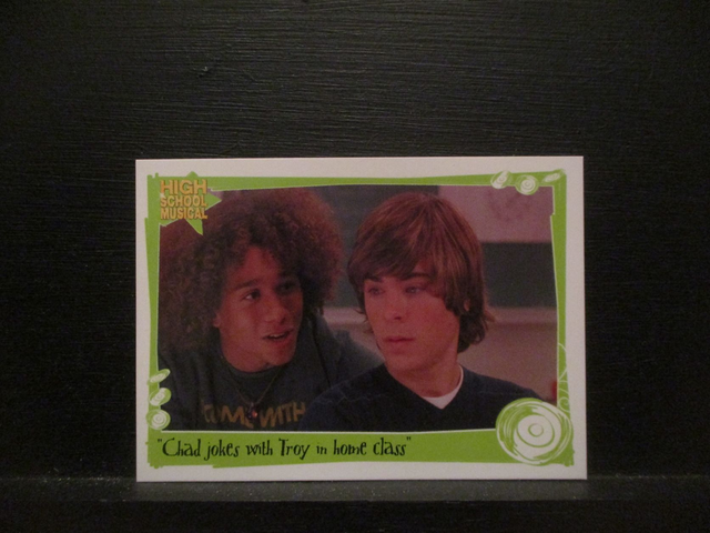 High School Musical 2 Original Trading Card #9