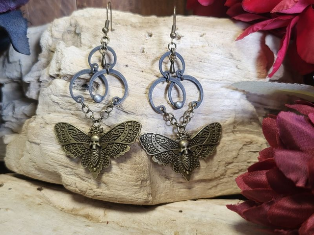 Boucles d'Oreilles Néo Circlips "Circhrysalide"