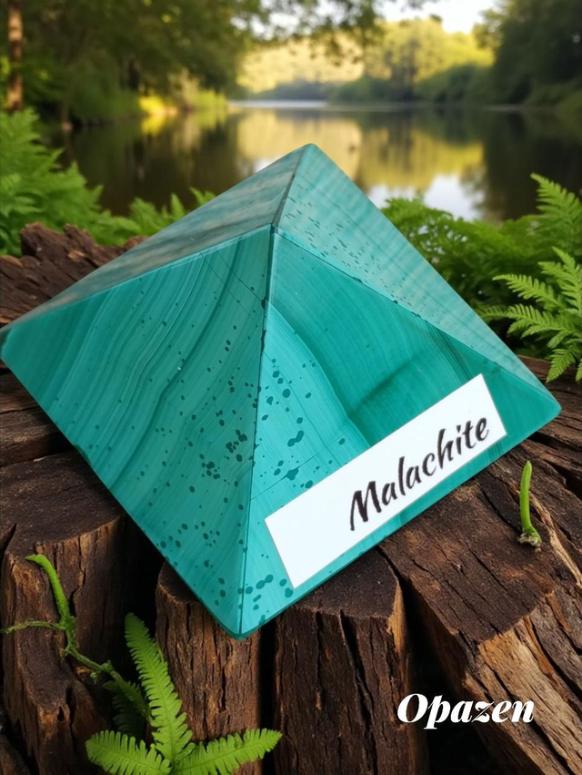Pyramide 2 Malachite 