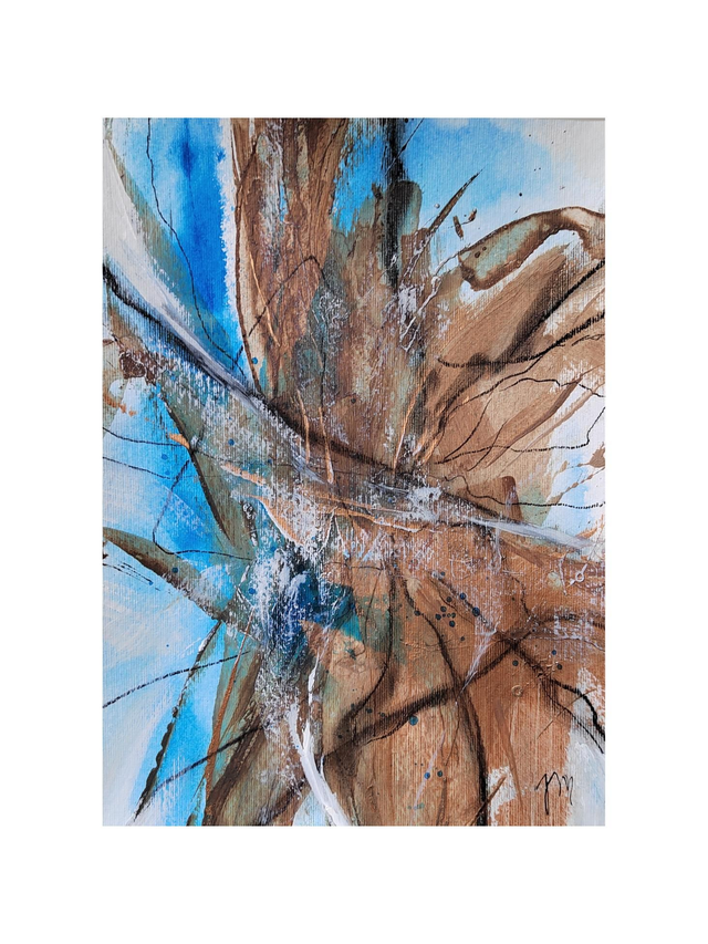 &quot;Royal splash 4&quot; - 24 x 34 cm