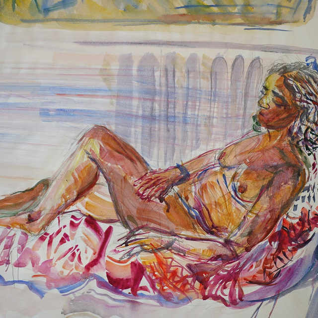 Drawing and Watercolour from the clothed figure