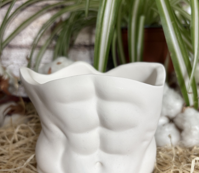 Vase / pot P’tit bidou : Blanc 