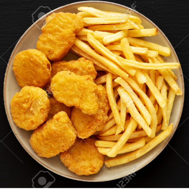 Nuggets frites