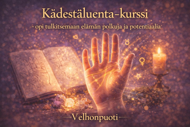 Kädestäluenta-kurssi 3kk