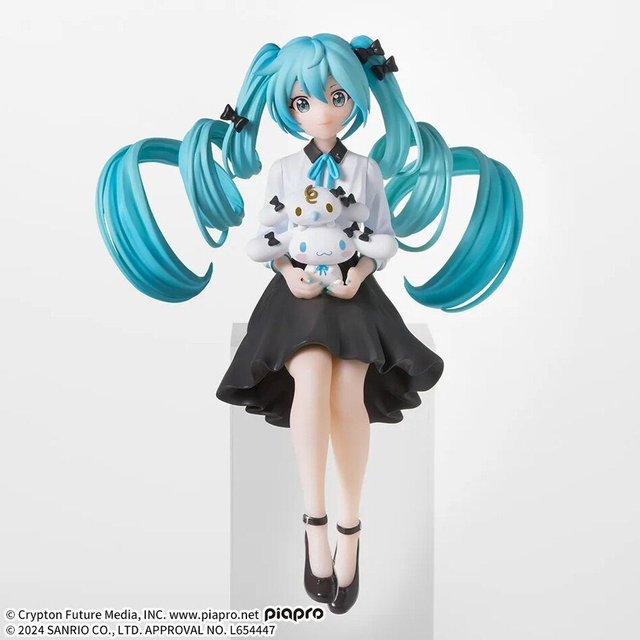 Figurine Hatsune Miku Chokonose Cinnamoroll Sumashi