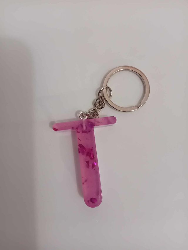 porte clef lettre T 
