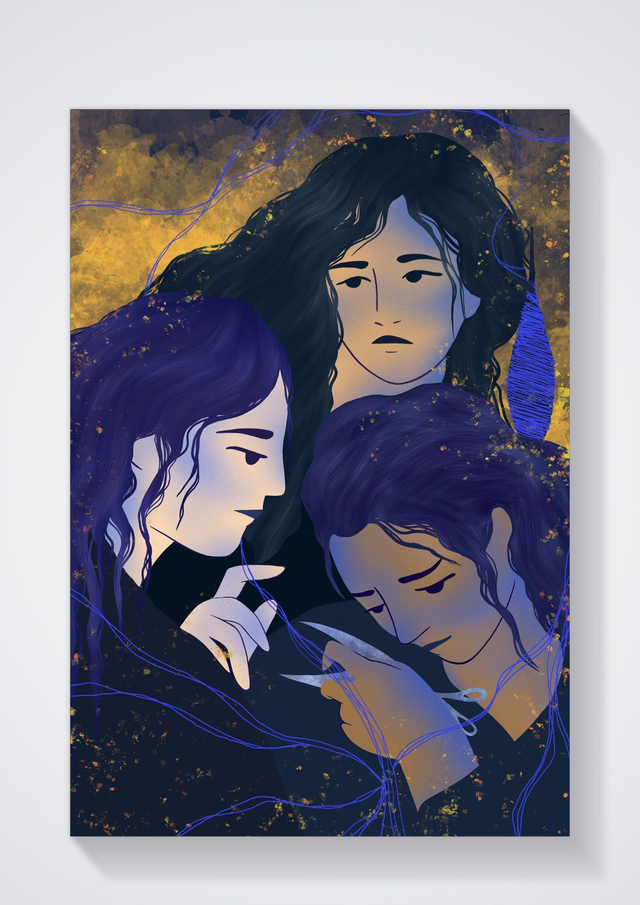 Tirage d'art Les Moires