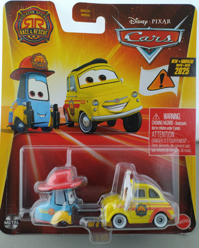 Disney Cars Race & Rescue - Luigi & Guido