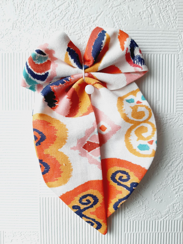 Barrette noeud &quot;Hearts&quot;