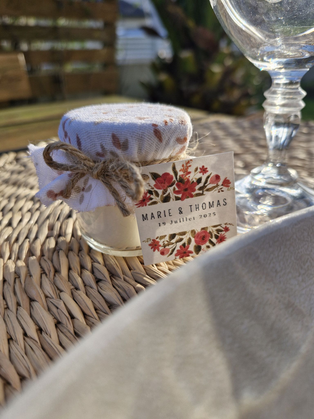Mini bougie parfumée
