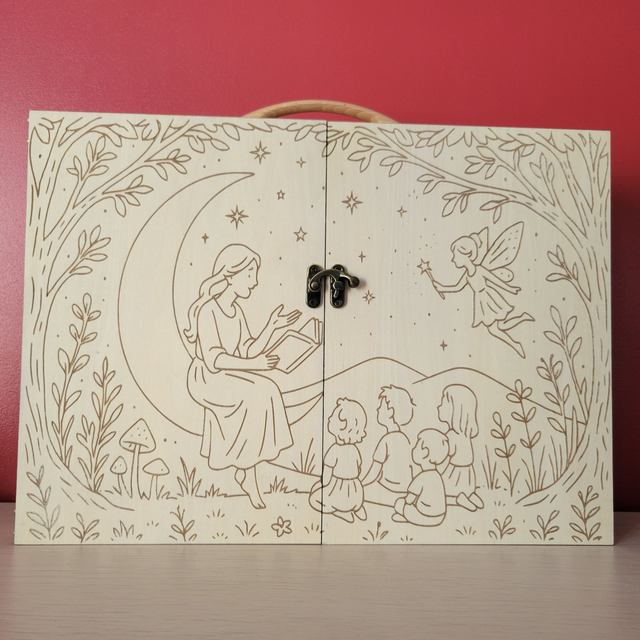 Butaï décor conte de fée A4