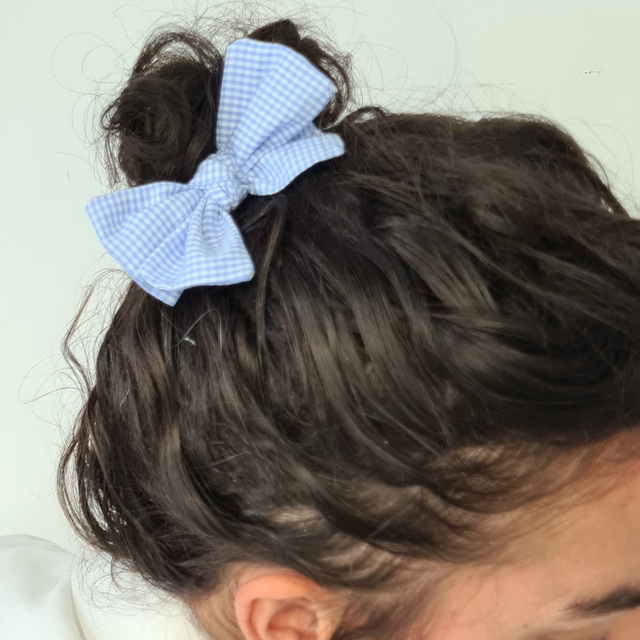 Barrettes "collection vichy" petit modèle