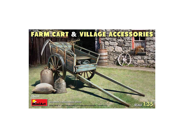 Chariot de ferme - miniart 35657 1/35