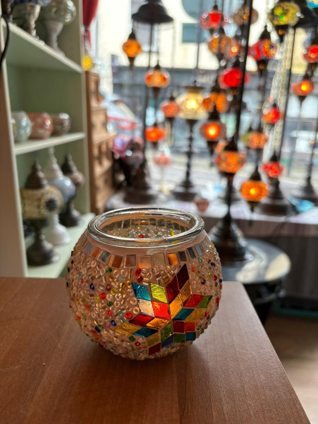 Mosaic Candle Holder