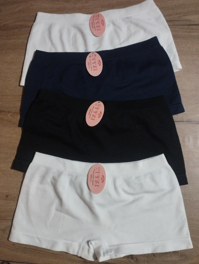  Lot de 4 Shortys filles 6/8 ans polyamide 
