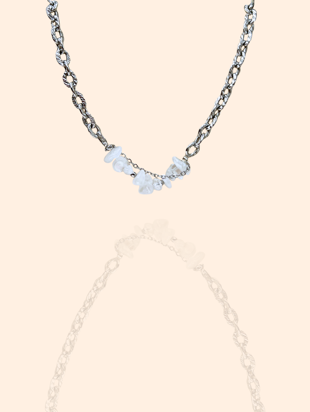 Collier « LUNE DE GIVRE »