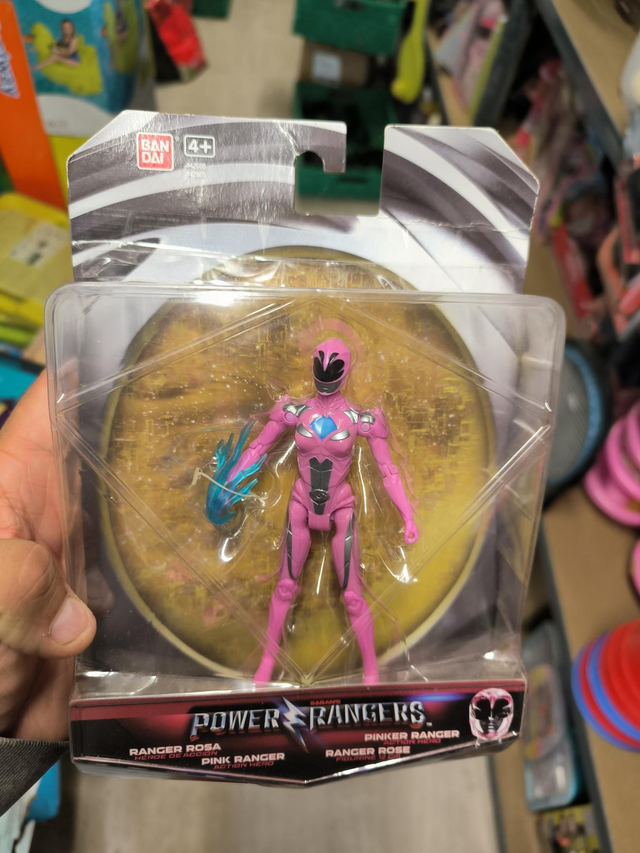 FIGURINE POWER RANGER ROSE