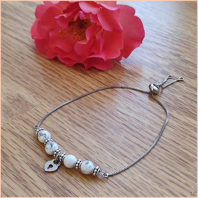 Bracelet Alice - Howlite