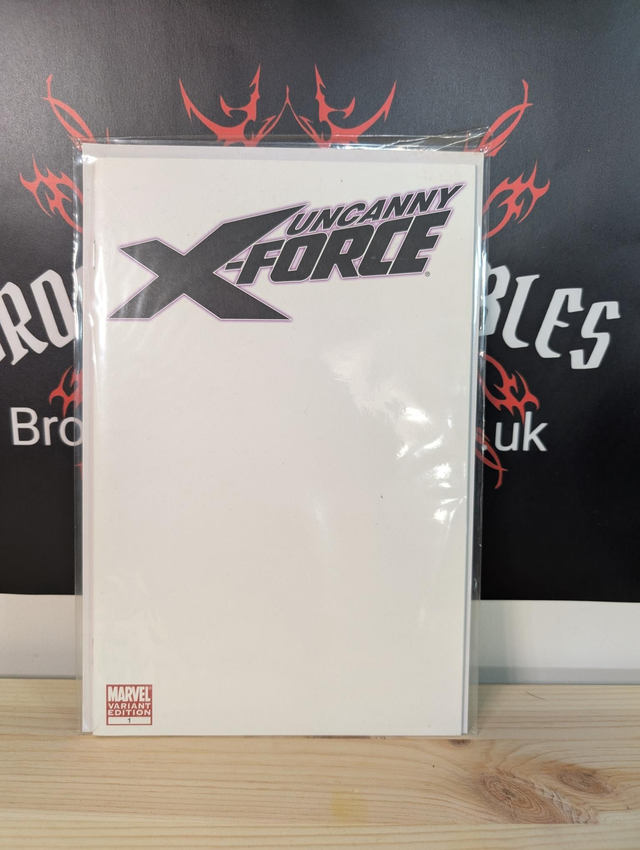 Uncanny X-Force #1 Blank Sketch Variant 2010