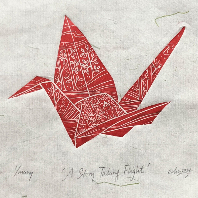 1/many charity prints - A Story Taking Flight