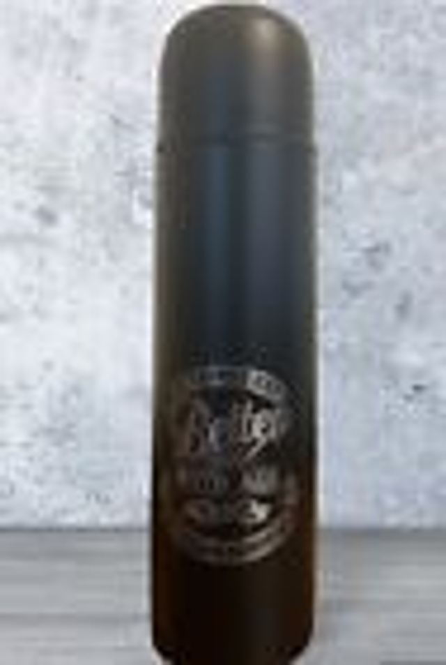 Stainless Steel Flask/Tea Infuser - If Things Get Better with Age