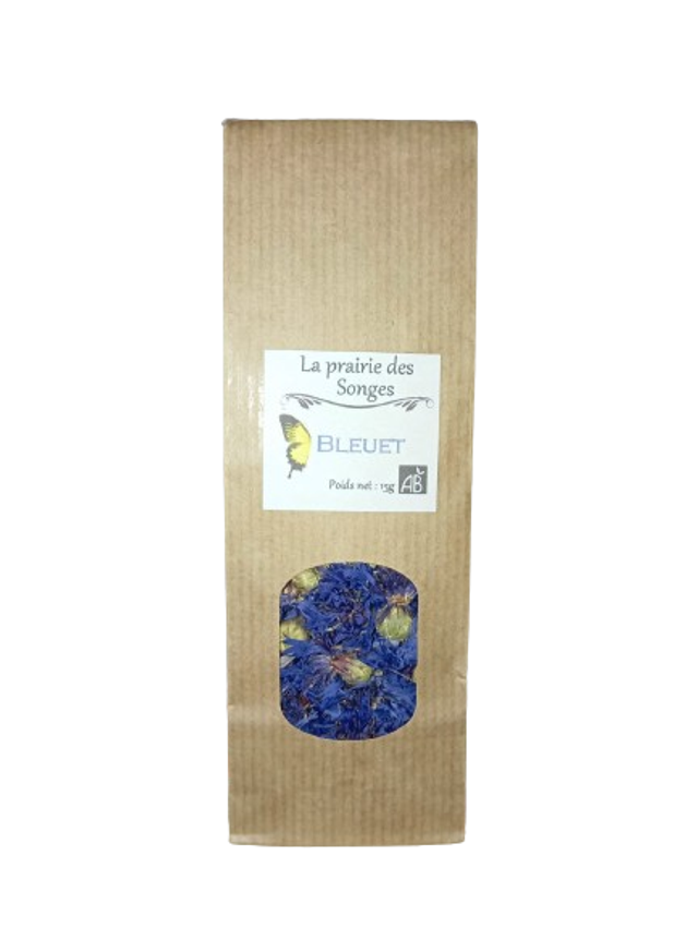 Bleuet fleurs entières - bio 15g
