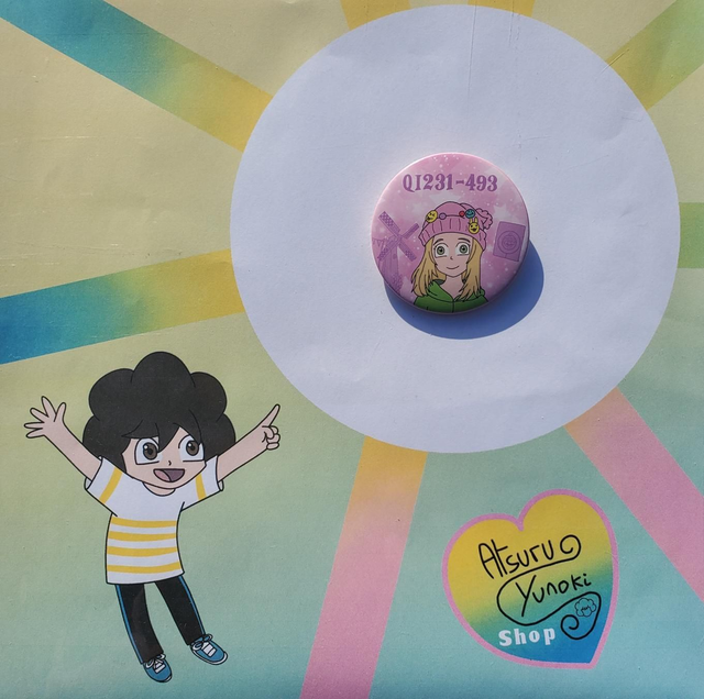 Gillian / Rainbow Badges / Serie 6 / The Promised Neverland / (Design by Atsuru_Yunoki (me) )