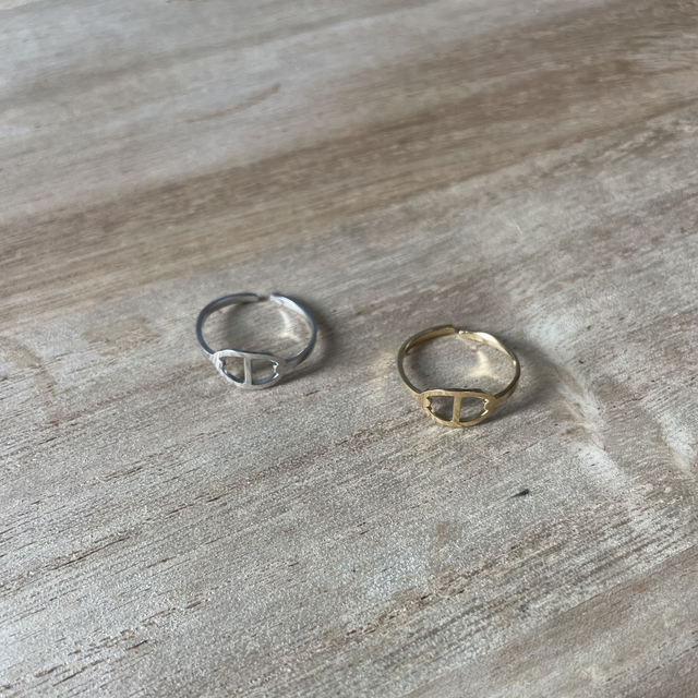 Bague Maille Marine 