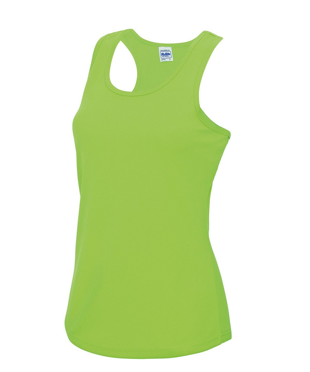 Custom Ladies Vest Electric Green