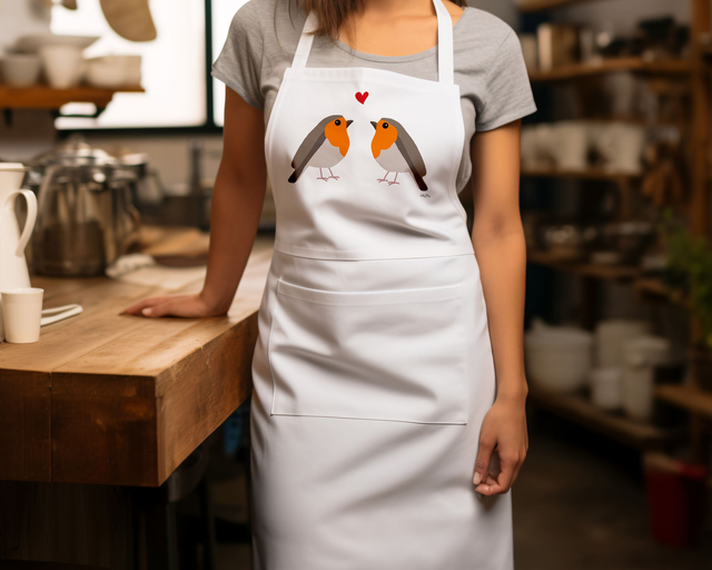 "Tweet Hearts" Apron