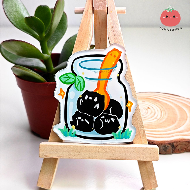 Fridge magnet: Boba magnet