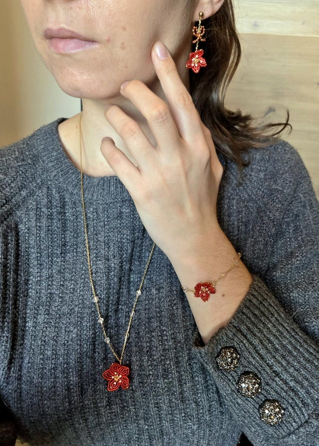 Bracelet perlé - Christmas Wish