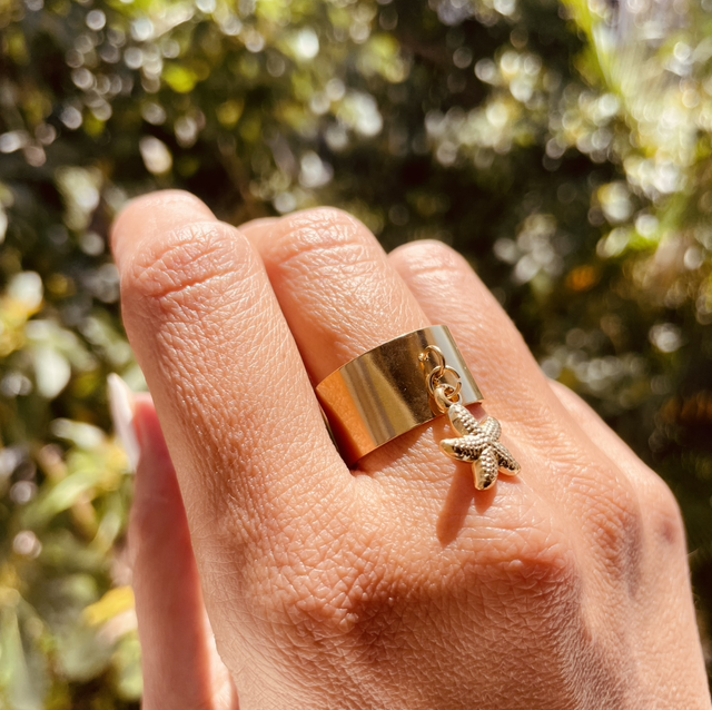 Bague MALIBU | Ajustable en acier inoxydable