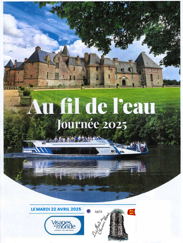 22 Avril 2025 - Sortie de Journée " Au fil de l'eau !"