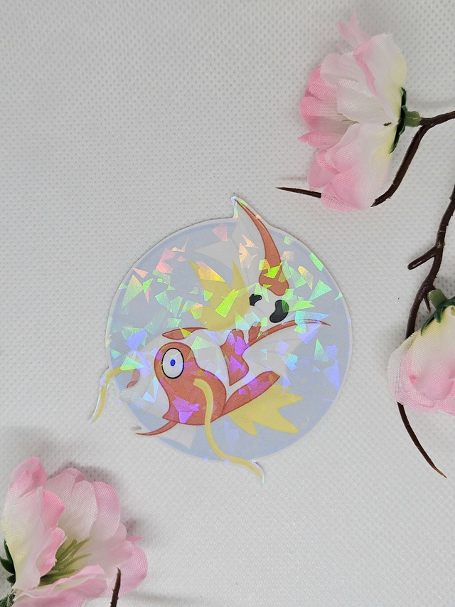 Magikarp Koi | Holographic Sticker